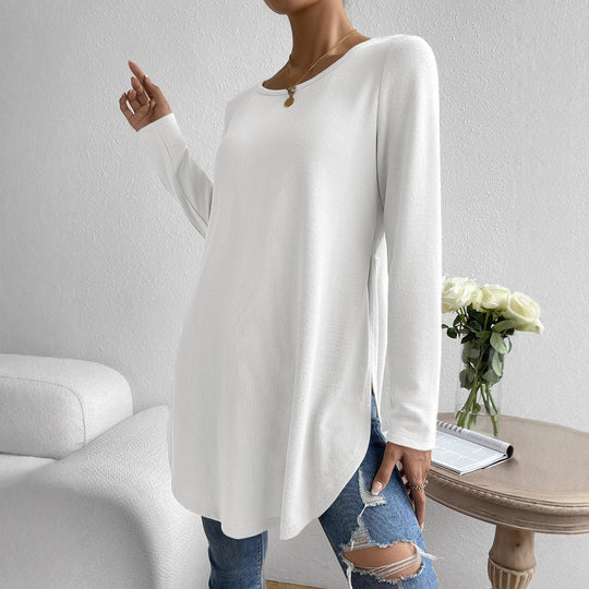 Damen Langarmoberteil mit modernem Schnitt und weichem Material R&B