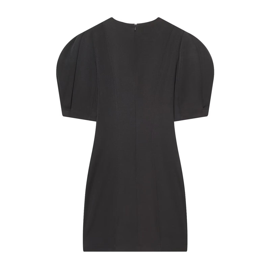 Damen elegantes Kleid mit Schulterpolstern und zeitlosem Design R&B