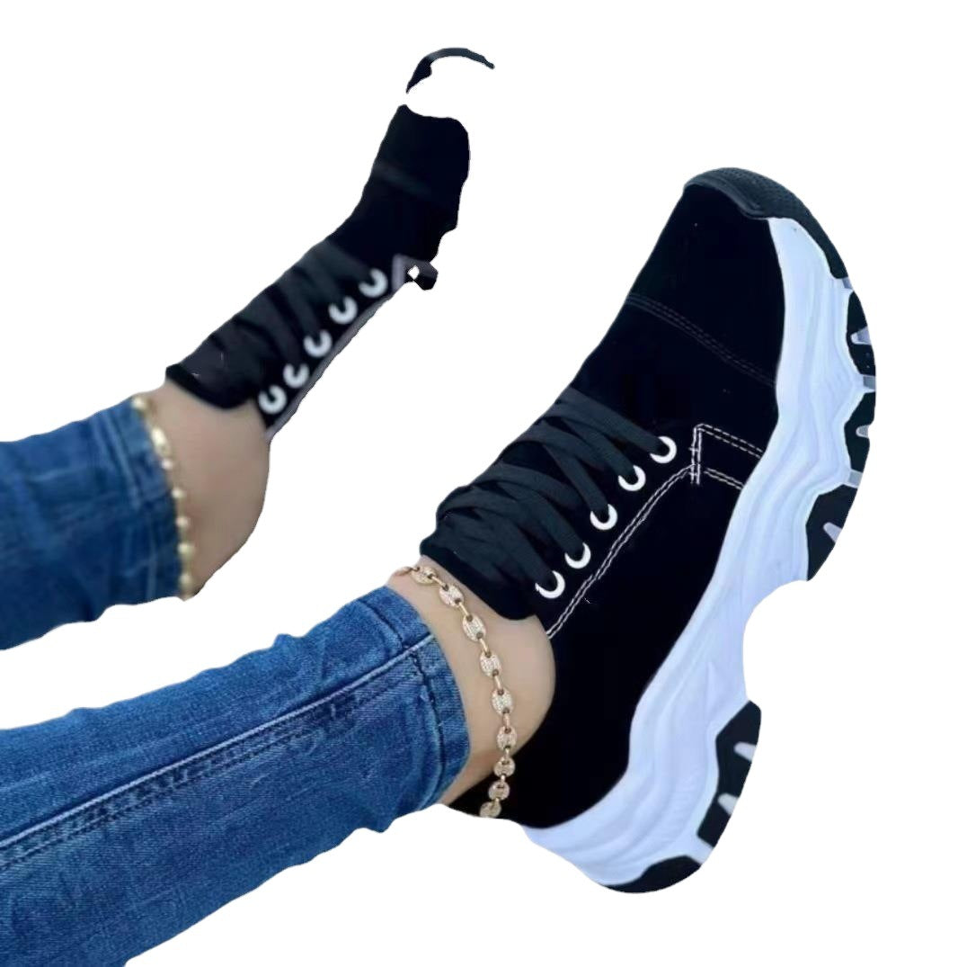 Damen Sportliche Sneakers mit gepolsterter Laufsohle R&B