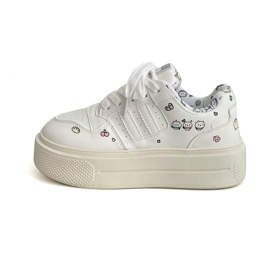 Damen Modische Sneakers mit verspielten Design-Elementen und atmungsaktiver Innenpolsterung R&B