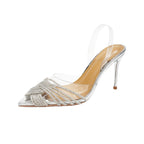Damen Glamouröse High Heel Sandalen R&B