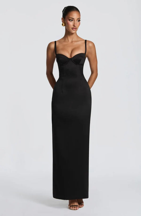 Damen Elegantes Ballkleid mit figurformendem Design R&B
