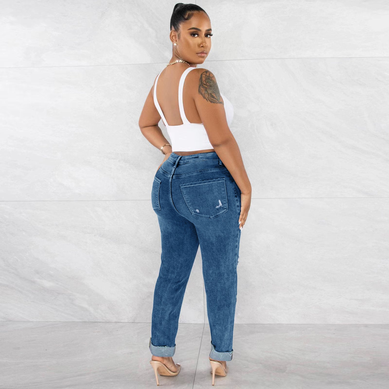Damen Relaxed Fit Jeans R&B