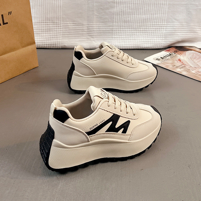 Damen sportliche Sneakers mit dämpfendem Fußbett und rutschfester Sohle R&B