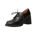 Damen Elegante Schnürschuhe mit modischem Blockabsatz R&B