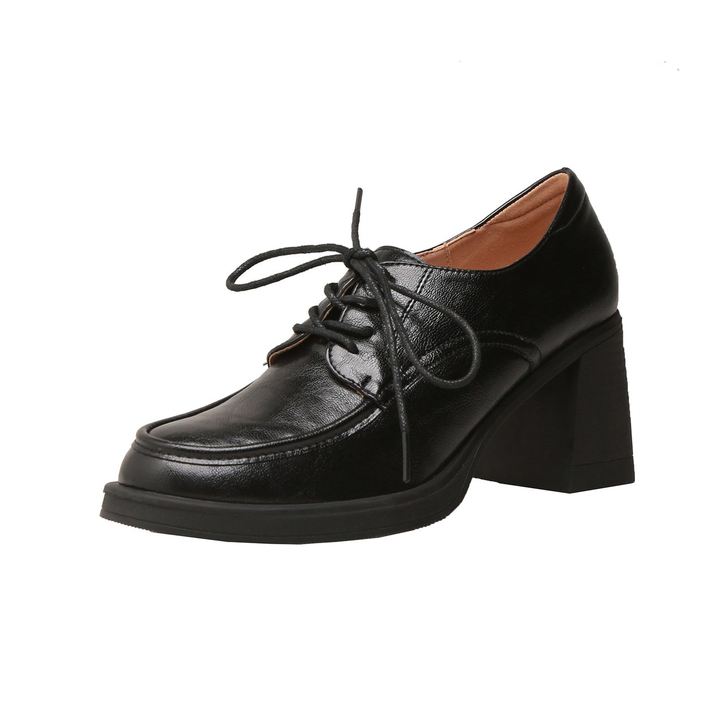 Damen Elegante Schnürschuhe mit modischem Blockabsatz R&B
