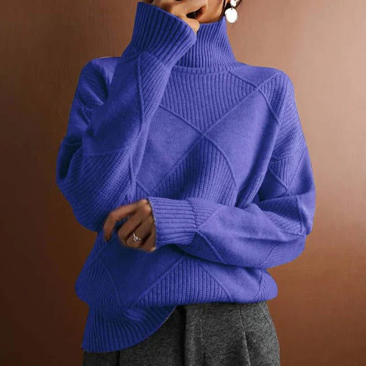 R&B | Lässiger, Schlicher Strickpullover
