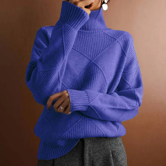 R&B | Lässiger, Schlicher Strickpullover
