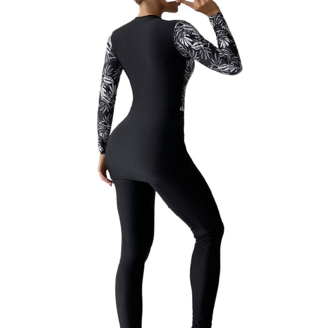 Damen Sportlicher Rashguard mit figurschmeichelndem Design R&B