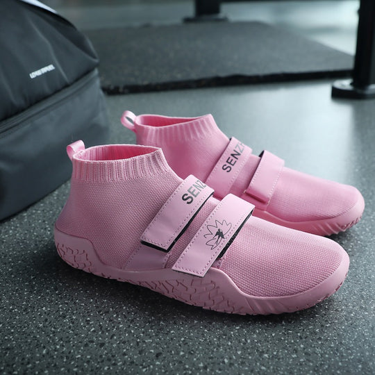 Damen Sportliche Aquaschuhe mit elastischem Klettverschluss und rutschfester Sohle R&B