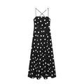 Damen Maxikleid mit eleganten Trägern R&B