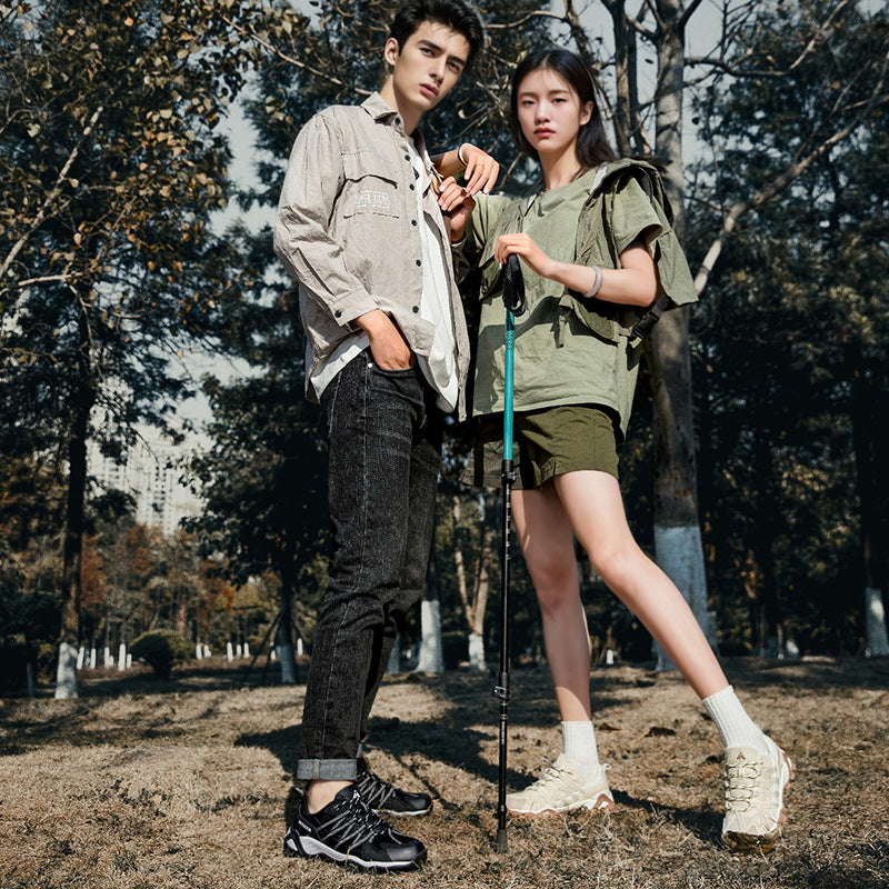 Damen Multifunktionale Outdoor-Sneaker mit rutschfester Sohle und atmungsaktivem Mesh R&B