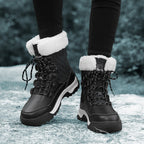 Damen Isolierte Winterstiefel mit rutschfester Sohle und warmem Innenfutter R&B