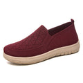 Damen Komfortable Slip-On Freizeitschuhe mit strukturiertem Obermaterial R&B