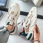 Damen Komfortable Chunky Sneakers mit atmungsaktiver Mesh-Technologie