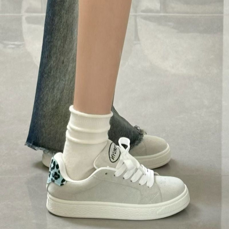 Damen Modische Sneakers mit weichem Obermaterial und rutschfester Sohle