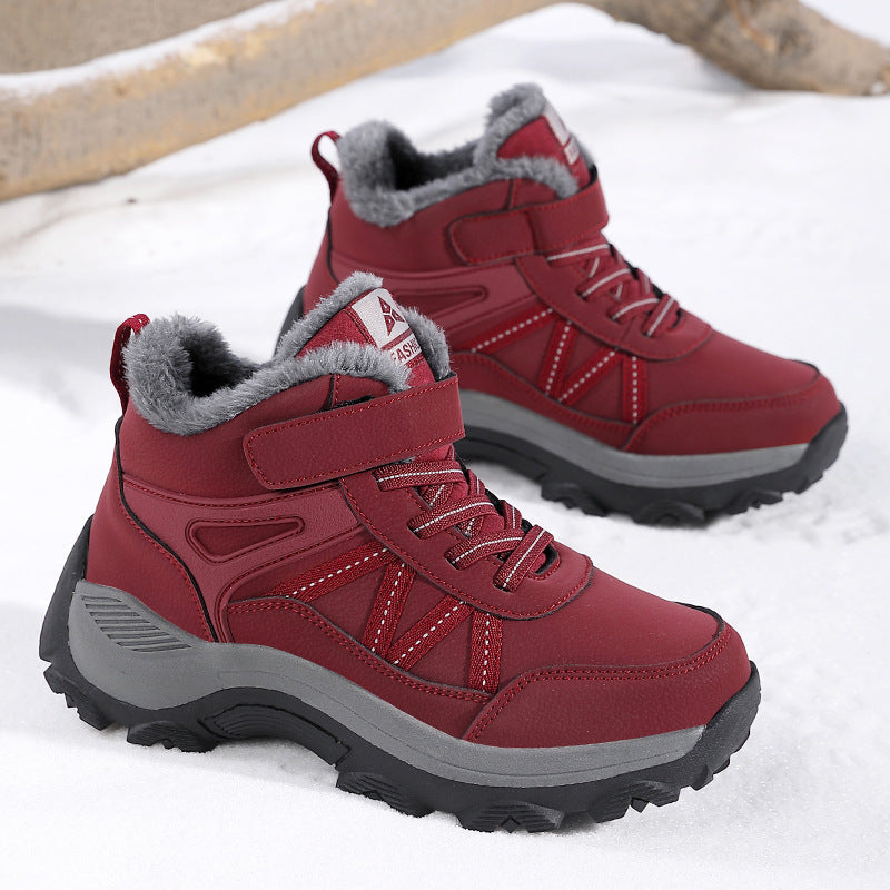 Damen Multifunktionale Winterwanderschuhe mit isoliertem Innenfutter R&B