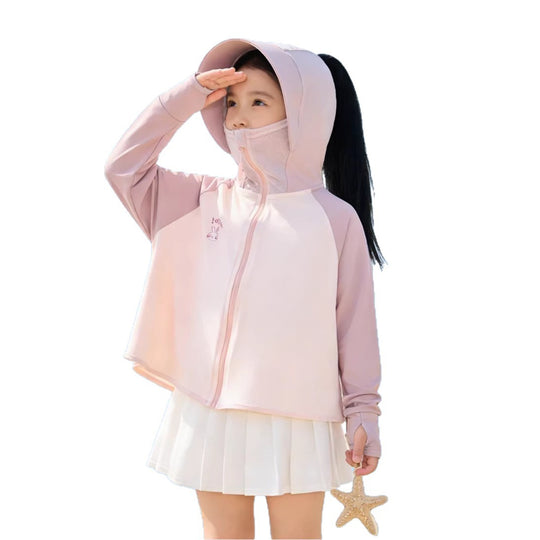 Kinder UV-Schutz Kapuzenjacke R&B