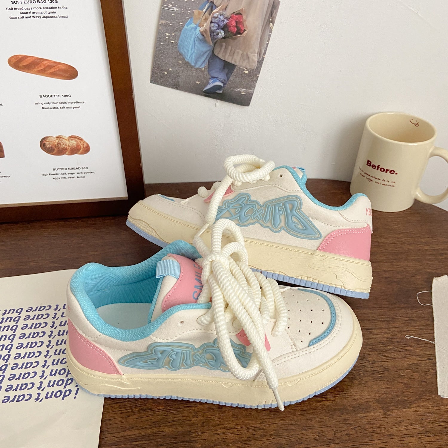 Damen Sneaker mit trendigem Design und komfortabler Polsterung R&B