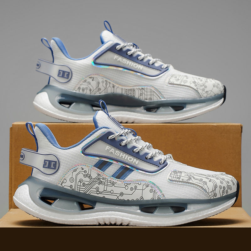 Damen Sportliche Sneakers mit innovativem Dämpfungssystem und modischen Details R&B