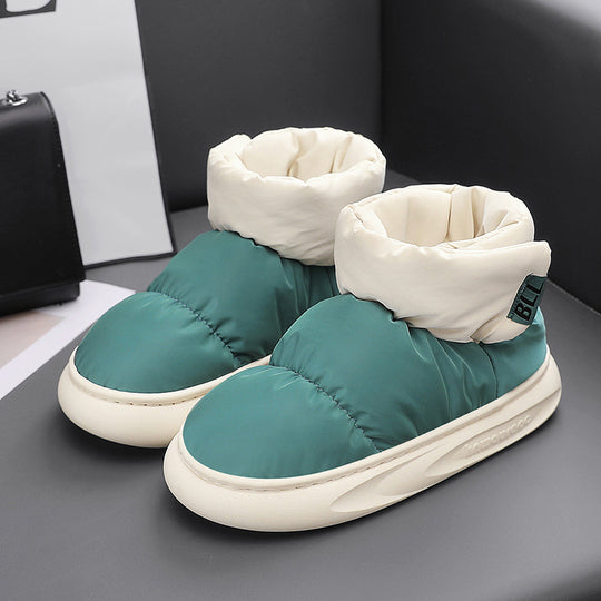 Damen warme Isolier-Schuhe mit hochwertiger Polsterung und rutschfester Sohle R&B