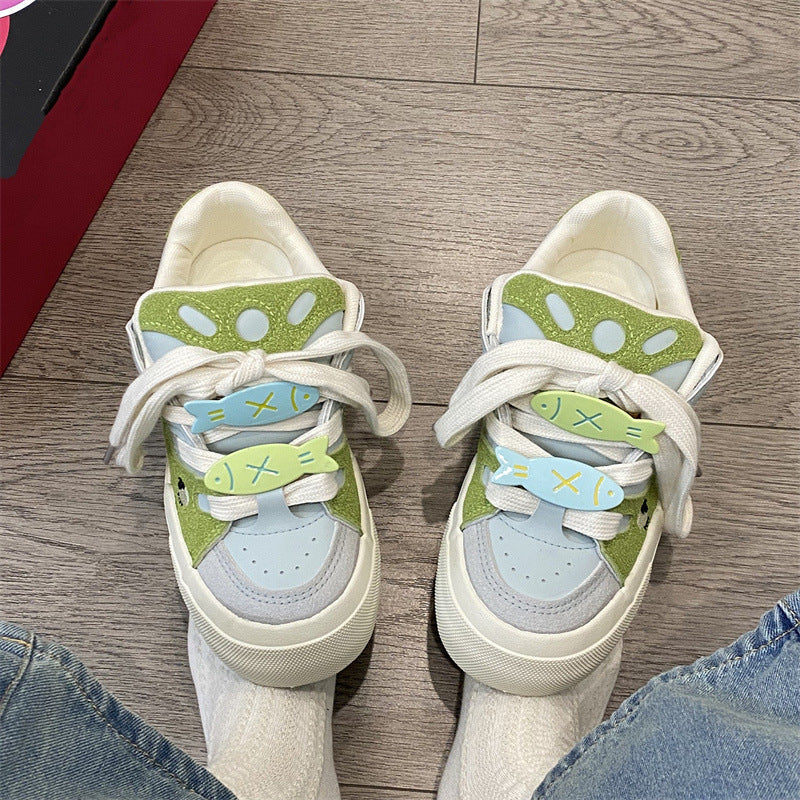 Damen Sneakers mit verspieltem Tiermotiv und innovativen Detailing R&B