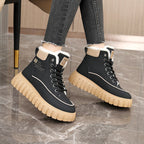 Damen Warme Winterstiefel mit dämpfendem Profil und weichem Innenfutter R&B