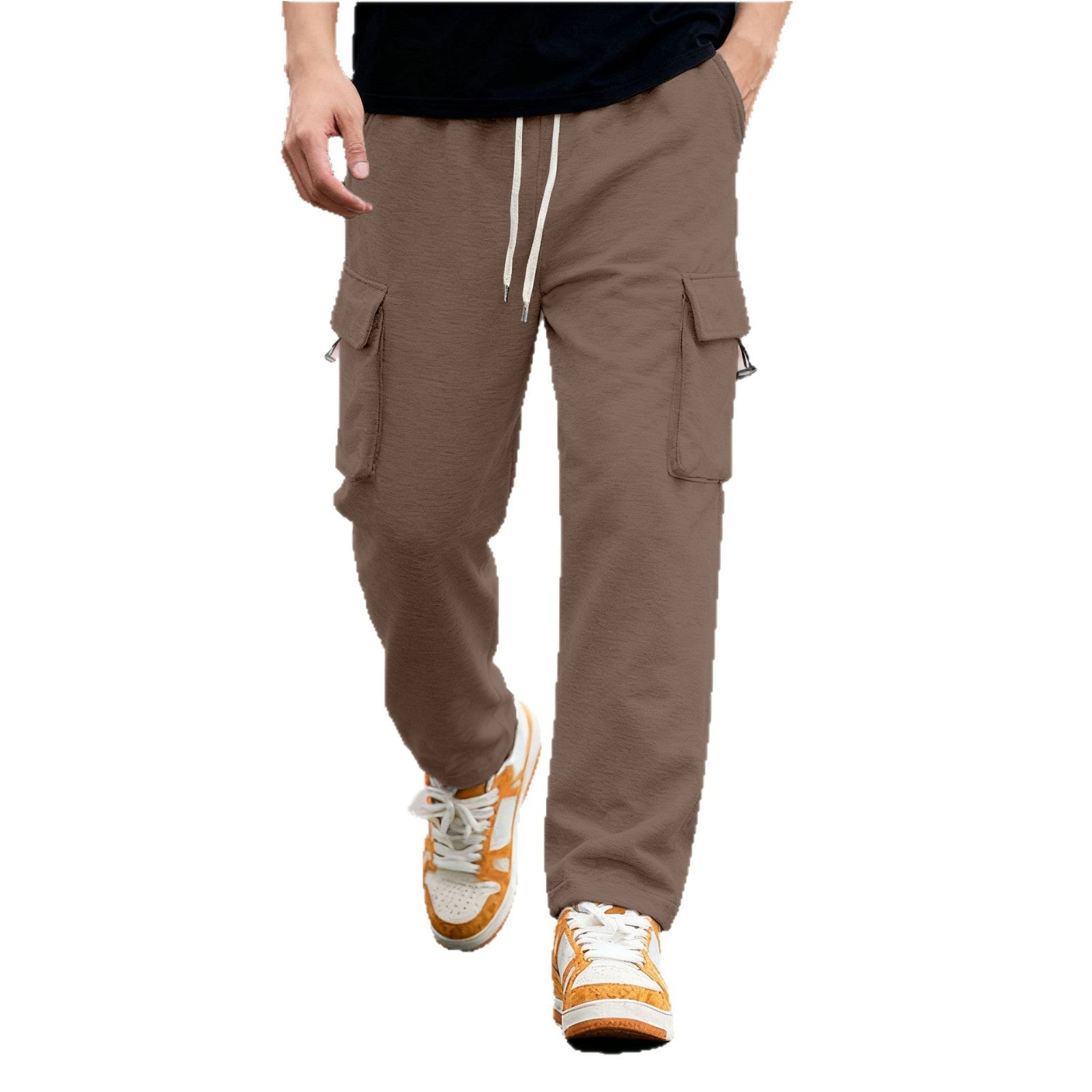 Herren Cargo-Hose mit elastischem Bund und praktischen Seitentaschen R&B