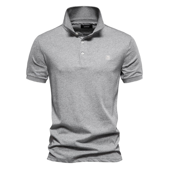 Herren Polo-Shirt mit feiner Piqué-Struktur und klassischem Kragen R&B