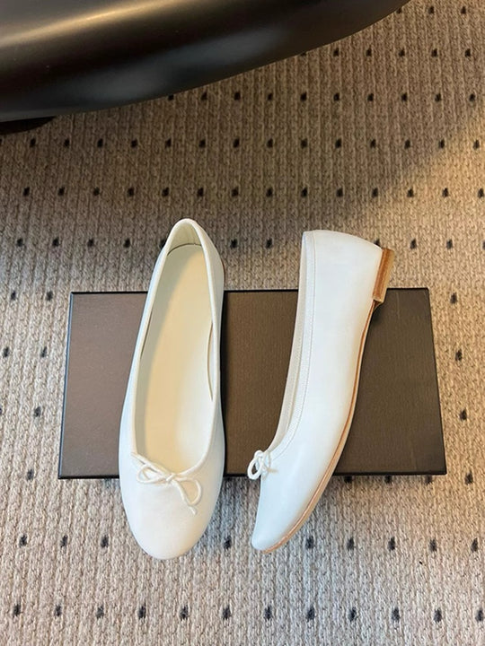 Damen Ballerinas mit raffiniertem Schleifen-Detail und komfortablem Fußbett R&B