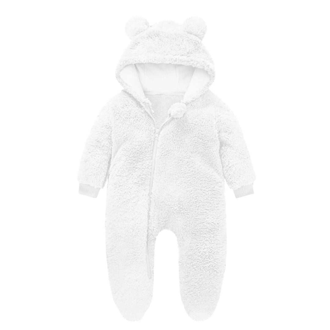 Kleinkind Fleece Overall mit Bärenohren R&B