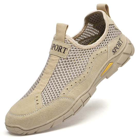 Herren Atmungsaktive Netzsneaker mit rutschfester Sohle R&B