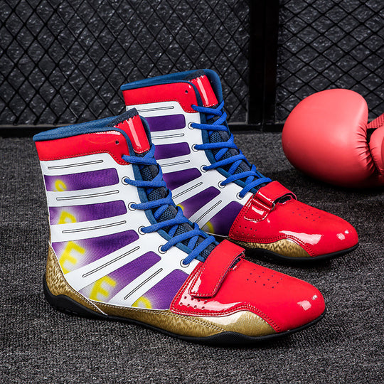 Damen Boxschuhe mit hoher Knöchelschutz und rutschfester Sohle R&B