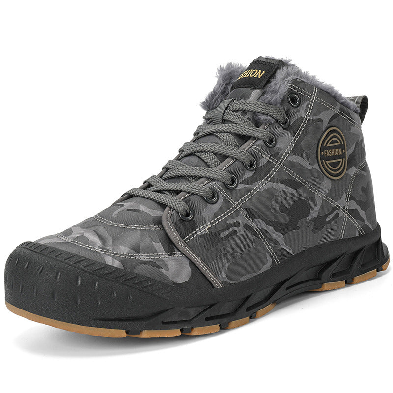 Damen Modische Winterstiefel mit warmem Innenfutter und rutschfester Sohle R&B