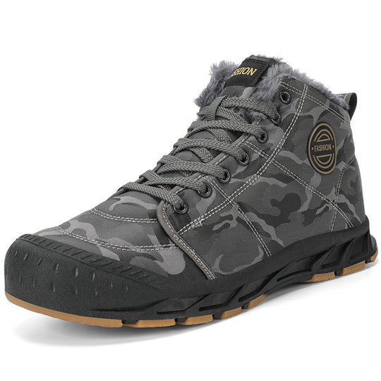 Damen Modische Winterstiefel mit warmem Innenfutter und rutschfester Sohle R&B