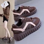 Damen Chunky Sneakers mit modischem Design und dämpfender Sohle R&B