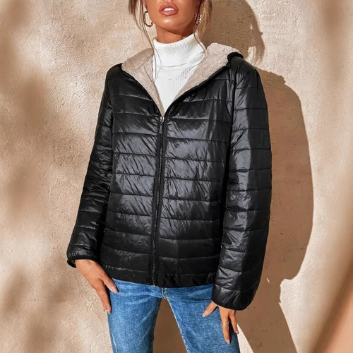 Damen gesteppte Winterjacke R&B