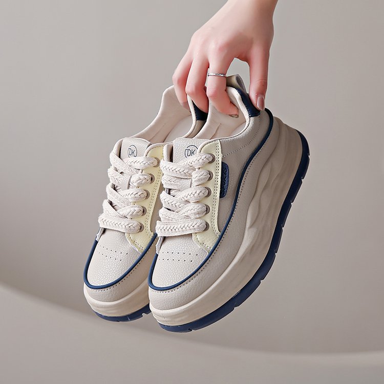 Damen trendige Chunky Sneakers mit gepolsterter Sohle und sportlichem Design R&B