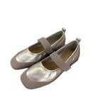 Damen Ballerina-Pumps mit verstellbarem Riemchen und elastischen Komfortsohle R&B