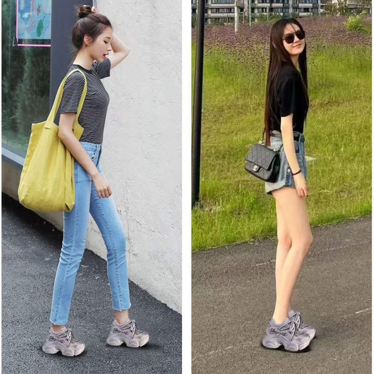 Damen Chunky Sneaker mit innovativem Profil und dämpfendem Komfort