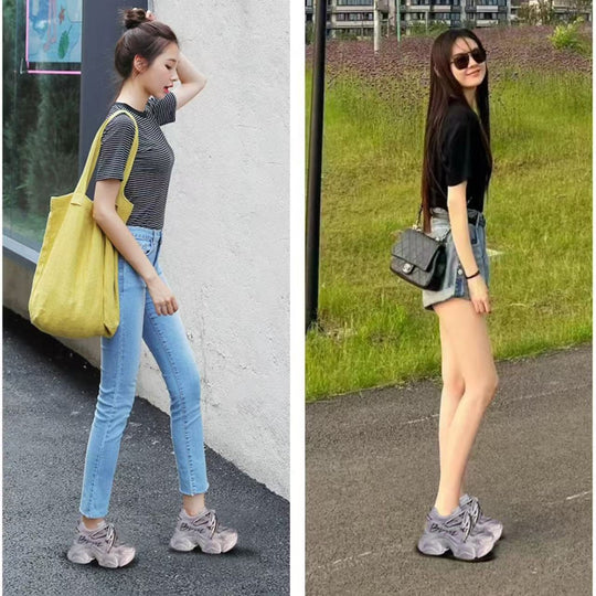 Damen Chunky Sneaker mit innovativem Profil und dämpfendem Komfort R&B