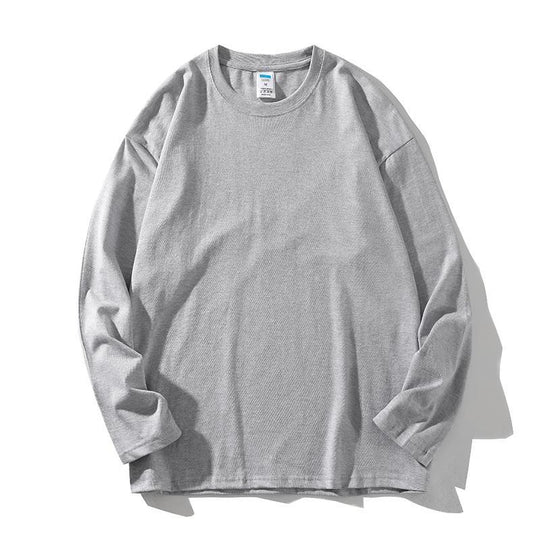 Damen vielseitiges Langarm-T-Shirt aus hochwertiger Baumwolle R&B