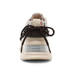 Damen Sportliche Chunky Sneakers mit exklusivem Mustermix und strapazierfähigem Obermaterial R&B