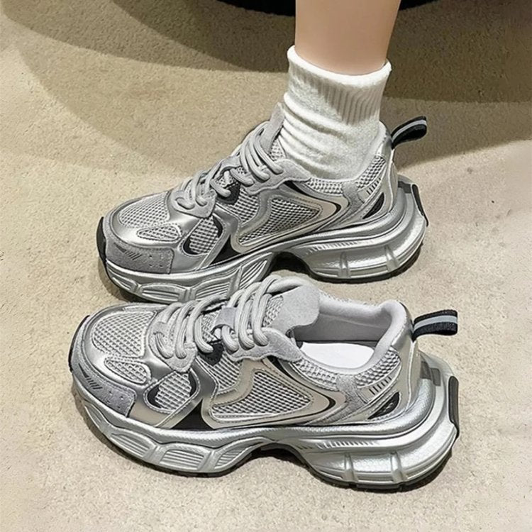 Damen Sportliche Sneakers mit ergonomischer Laufsohle und atmungsaktivem Obermaterial R&B