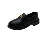 Damen Mokassins mit eleganter Schnalle und kunsthandwerklichem Design R&B