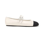 Damen Ballerinas mit dekorativem Riemen und komfortabler Innensohle R&B