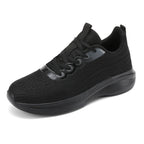 Damen Komfortable Freizeit-Sneaker mit atmungsaktiver Oberstruktur und dämpfender Sohle R&B