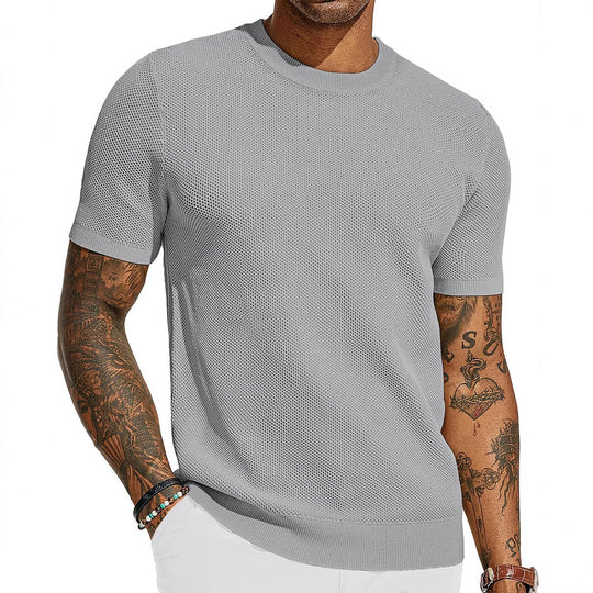 Herren atmungsaktives Netz-T-Shirt R&B