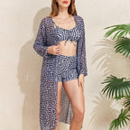 Damen Strandkleid mit stylischem Bikini-Set R&B