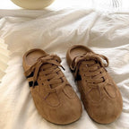 Damen Sneaker mit lässigem Schnürdesign und hochwertigem Wildleder
